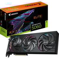 GIGABYTE AORUS GeForce RTX 5060 ELITE 8G, Carte graphique 3x DisplayPort, 1x HDMI, DLSS 4