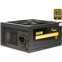Inter-Tech ArgusNT GPS-800 unité d'alimentation d'énergie 20+4 pin ATX ATX Noir alimentation 800 watt Noir, 4x PCIe, 800 W, 100 - 240 V, 47 - 63 Hz, 10/5 A, 100 W, 800 W