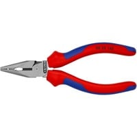 KNIPEX 0822145 pince Pince à long bec, Pinces Rouge/Bleu, Pince à long bec, Métal, Plastique, Bleu/rouge, 14,5 cm, 145 g