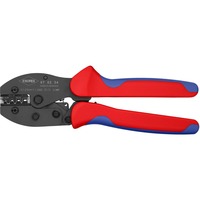 KNIPEX PreciForce® Pince à sertir 97 52 34 Rouge/Bleu, Connecteurs non isolés ouverts 2,8 + 4,8 mm