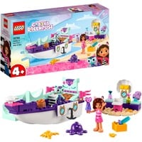 LEGO Gabby et la maison magique - Le bateau et le spa de Gabby et Marine, Jouets de construction 10786