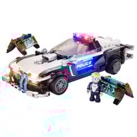 Lumibricks Cyberpunk Neoncity - Voiture de patrouille de police, Jouets de construction 