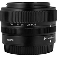 Nikon NIKKOR Z 24–50mm 1:4–6,3, Lentille Noir