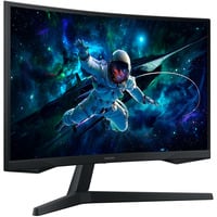 Samsung G55C écran plat de PC 68,6 cm (27") 2560 x 1440 pixels Wide Quad HD LED Noir Moniteur gaming incurvé Noir, 1x DisplayPort, 1x HDMI, 165 Hz, 68,6 cm (27"), 2560 x 1440 pixels, Wide Quad HD, LED, Noir