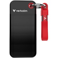 Verbatim Pocket 2 To USB Type-C 3.2 Gen 2 (3.1 Gen 2) Noir, Rouge SSD externe Noir/Rouge, 2 To, USB Type-C, 3.2 Gen 2 (3.1 Gen 2), 1000 Mo/s, 10 Gbit/s, Noir, Rouge