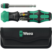 Wera 05051516001, Set d'embouts de vissage Noir/Vert