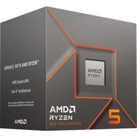 AMD Ryzen 5 8400F, 4,2 GHz (4,7 GHz en Turbo Boost) socket AM5 processeur Unlocked, Wraith Stealth, processeur en boîte