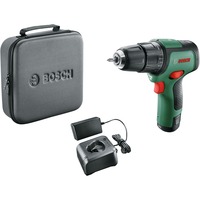 Bosch EasyImpact 12 1300 tr/min Sans clé 1 kg Noir, Vert, Perceuse à percussion Vert/Noir, Perceuse à poignée pistolet, Sans clé, Sans brosse, 1 cm, 1300 tr/min, 2 cm