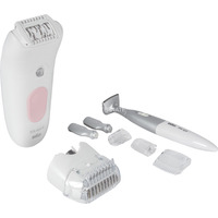 Braun Silk-épil 5 5-230 28 pince(s) Rose, Blanc, Appareil à épiler Blanc/Rose, Rose, Blanc, 28 pince(s), MicroGrip, 0,5 mm, Batterie, Batterie intégré
