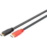 Digitus AK-330105-100-S, Câble Noir/Rouge