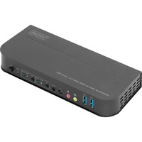 Digitus Commutateur KVM HDMI 2x1, Switch KVM Noir