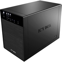 ICY BOX IB-3640SU3 USB 3.2 Gen 1 (3.1 Gen 1) Type-B Noir, Boîtier disque dur Noir, HDD, SATA, 3.5", USB 3.2 Gen 1 (3.1 Gen 1) Type-B, 5 Gbit/s, Noir