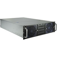 Inter-Tech 3U-30765 boîtier rack Noir | 2x USB-A