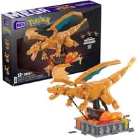 Mattel Pokémon - Dracaufeu en Mouvement - Jouet de Construction - 12 ans et +, Jouets de construction Jeu de construction, 12 an(s), Plastique, 1664 pièce(s), 2,59 kg
