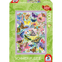 Schmidt Spiele Course de papillons, Puzzle 