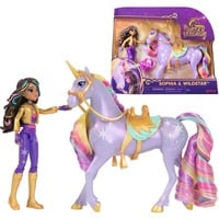 Spin Master Coffret Licorne Et Poupee Wildstar Et Sophia Unicorn Academy, Figurine Coffret Licorne Et Poupee Wildstar Et Sophia Unicorn Academy, Poupée mannequin, Femelle, 4 an(s), Fille, 115 mm, 180 g