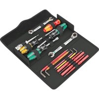 Wera 05136026001 15 outils, Set d'outils Noir, Acier inoxydable, Noir, Métallique, 15 outils