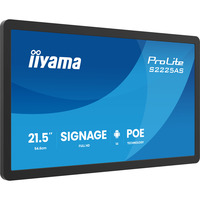iiyama ProLite S2225AS-B1P, Affichage public Noir (Mat)