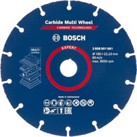 Bosch Disque de séparation EXPERT Carbide MultiWheel, Ø 180mm, Disque de coupe 
