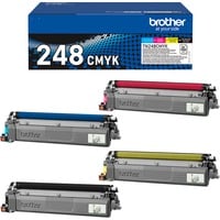 Brother TN-248VAL Cartouche de toner 4 pièce(s) Original Noir, Cyan, Magenta, Jaune Noir, Cyan, Magenta, Jaune, 4 pièce(s)