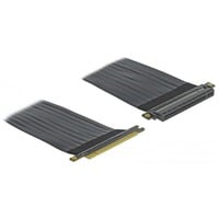 DeLOCK 85764 carte et adaptateur d'interfaces Interne PCIe, Carte de montage PCIe, PCIe, Noir, 0,3 m, 1 pièce(s)