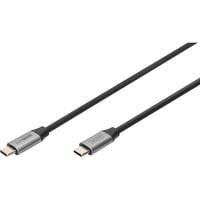 Digitus Câble de connexion USB 3.2 Gen 1 USB-C > USB-C Noir/gris