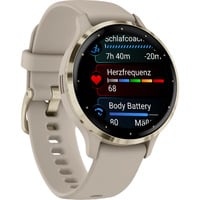 Garmin Venu 3S, Smartwatch Beige/Or
