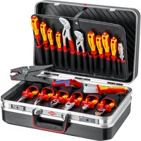 KNIPEX Malette à outils "Vision24" Elektro, Set d'outils Noir