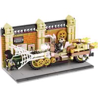 Lumibricks Poursuite à moto steampunk, Jouets de construction 