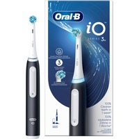 Procter & Gamble iO 8006540730744 brosse à dents électrique Adulte Brosse à dents vibrante Noir, Brosse a dents electrique Noir, Adulte, Brosse à dents vibrante, Soin quotidien, Sensible, Blanchiment, Noir, 2 min, Rond
