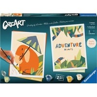 Ravensburger CreArt - Hello Baby Safari Set, Peinture 