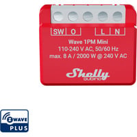 Shelly Wave 1PM Mini, Relais Rouge