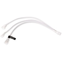 Alphacool Diviseur de câble en Y 4 broches vers 3x 4 broches PWM, 30 cm Blanc