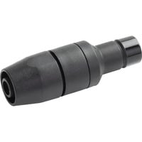 Alphacool ES Schnellverschlusskupplung TPV PushIn Male, Connecteur Noir (Mat)