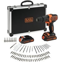 BLACK+DECKER BDCHD18BAFC, Perceuse à percussion Noir/Orange