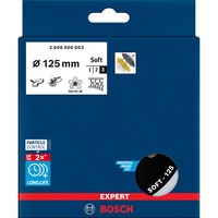 Bosch 2 608 900 003 fourniture de ponçage et de meulage rotatif Tampon de cuisson de disque de ponçage, Patin de ponçage Noir, Tampon de cuisson de disque de ponçage, Bosch, Noir, Gris, Rond, 12,5 cm, 1 pièce(s)