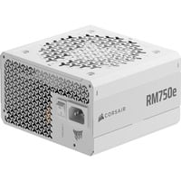 Corsair RM750e 80 Plus Gold Blanc Reconditionné alimentation modulaire 750 watt Blanc, 1x 12V-2x6, 1x PCIe