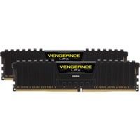 Corsair Vengeance LPX 16 Go DDR4-3000 (2x 8 Go) mémoire vive Noir, CMK16GX4M2D3000C16, XMP 2.0