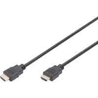 Digitus Câble de connexion HDMI High Speed, avec Ethernet, Full HD 1080i/p Noir