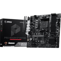 MSI PRO B550M-P WIFI6E carte mère socket AM4 Noir