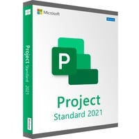 Microsoft Project Standard 2021 1 licence(s), Logiciel 4000 Mo, 2048 Mo, 2-core, Windows 11, Windows 10, Windows Server 2019, 4096 Mo, Anglais