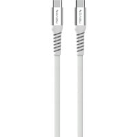 Nevox Câble USB 2.0, connecteur USB-C > connecteur USB-C 48V / 5A Blanc