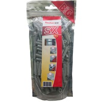 fischer Plug SX 8x40 BigPack (120) NV, Cheville Gris clair