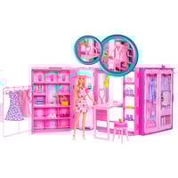 Barbie – Coffret Dressing de Rêve, Meubles de poupées Poupée mannequin, Femelle, 3 an(s), Fille, 280 mm, 1,85 kg