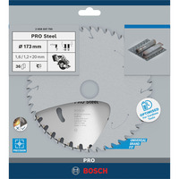 Bosch 2 608 837 750 lame de scie circulaire 17,3 cm 1 pièce(s) Métal, 17,3 cm, 3,6 cm, 1,2 mm, 4100 tr/min, 1,6 mm