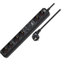 Brennenstuhl Connect Eco-Line multiprise WiFi 6 prises Noir