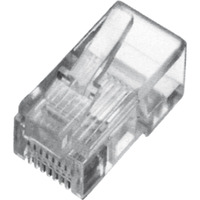 Digitus Connecteurs modulaires CAT.5e pour câble rond, non blindés, 100 pièces, Prise de courant 