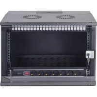 Digitus Ensemble réseau SOHO Pro 19" 540x400 mm (LxP), Armoire informatique Noir