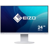 EIZO Flexscan EV2460-WT Reconditionné 23.8" Moniteur Blanc, 1x DisplayPort, 1x HDMI, 1x VGA, 4x USB-A