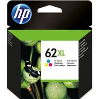 HP Cartouche d'encre couleur 62XL C2P07AE, XL, Couleur